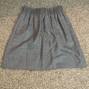 J. Crew Wool Blend Cinched Waist Skirt